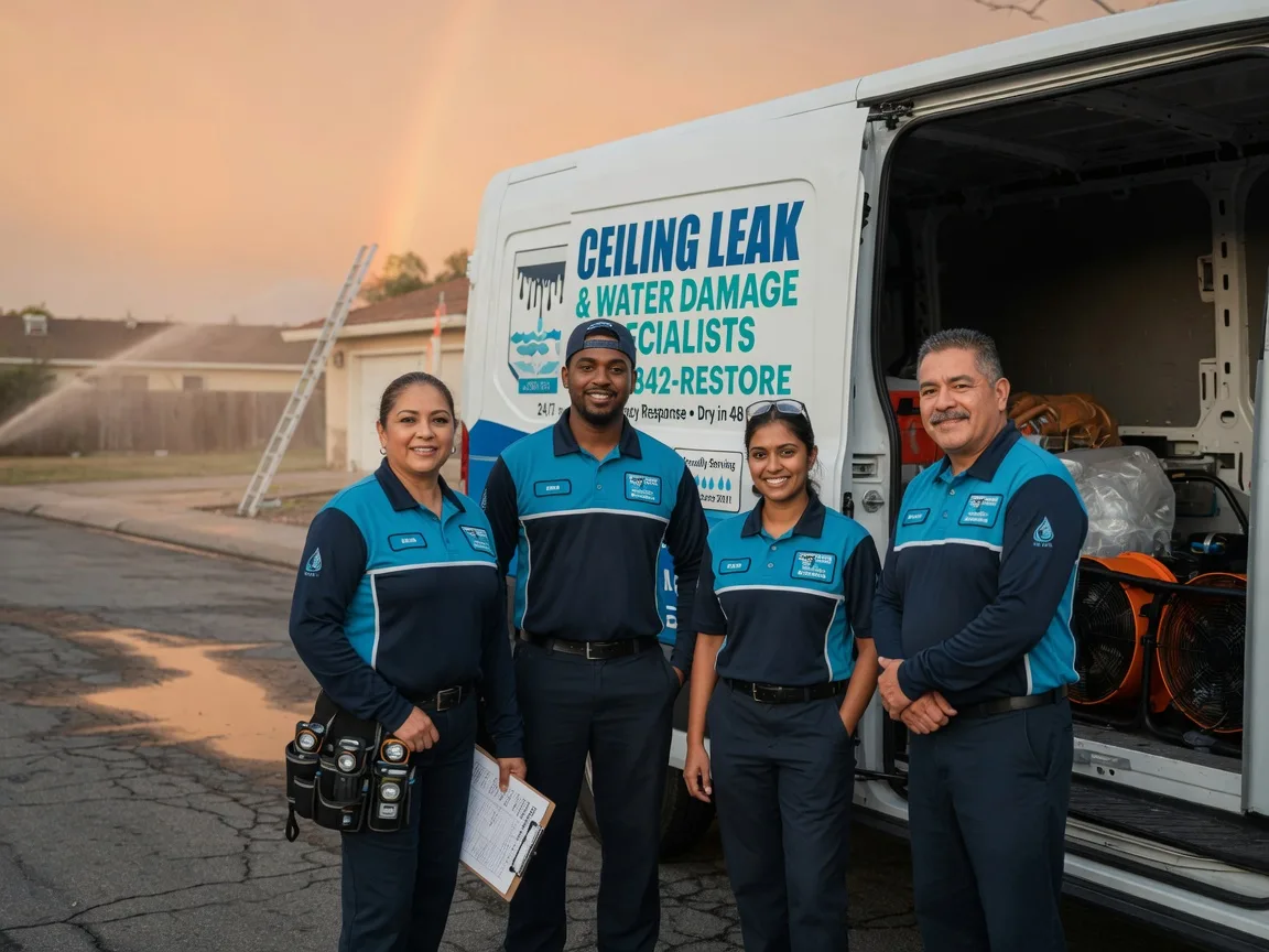 Ceiling Leak Cleanup company in Mcclellan, CA