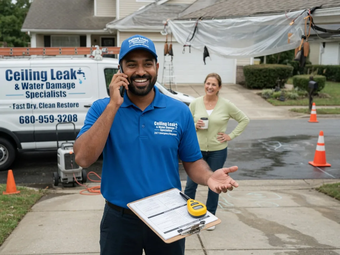 Ceiling Leak Cleanup Mcclellan, CA FAQs