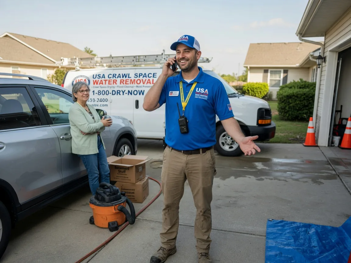 Crawl Space Water Removal Mcclellan, CA FAQs